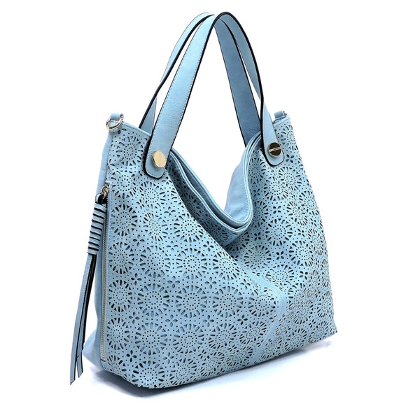 💐❤️ HOST PICK-NEW Laser Cut Flower Satchel Set - Picture 3 of 8